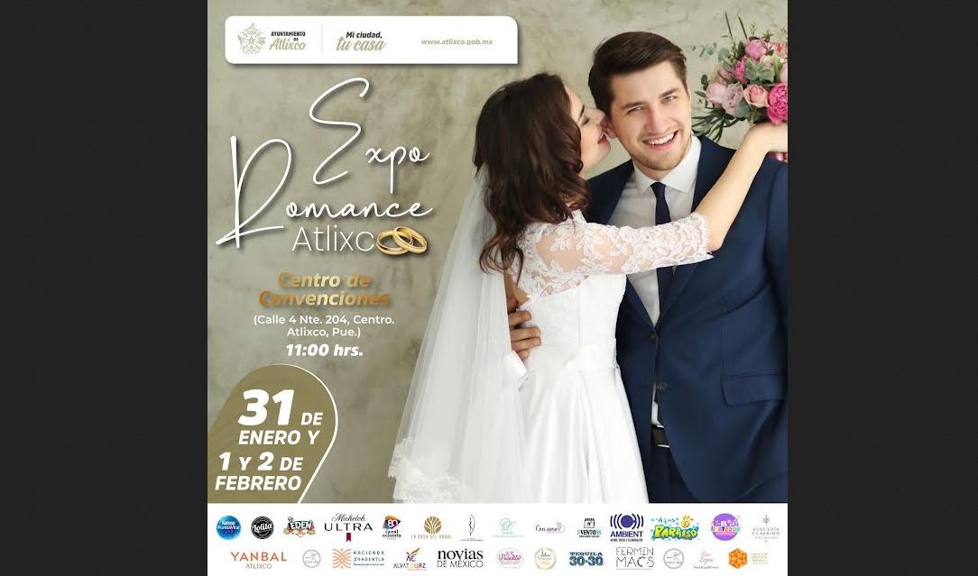 Foto: Cortesía Descubre la Expo Romance 2025: ¡Todo para tu boda en Atlixco!