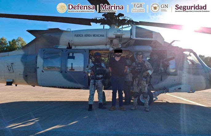 Foto: Cortesía Capturan en Sinaloa a operador clave del Cártel del Pacífico: "Chavo Félix"