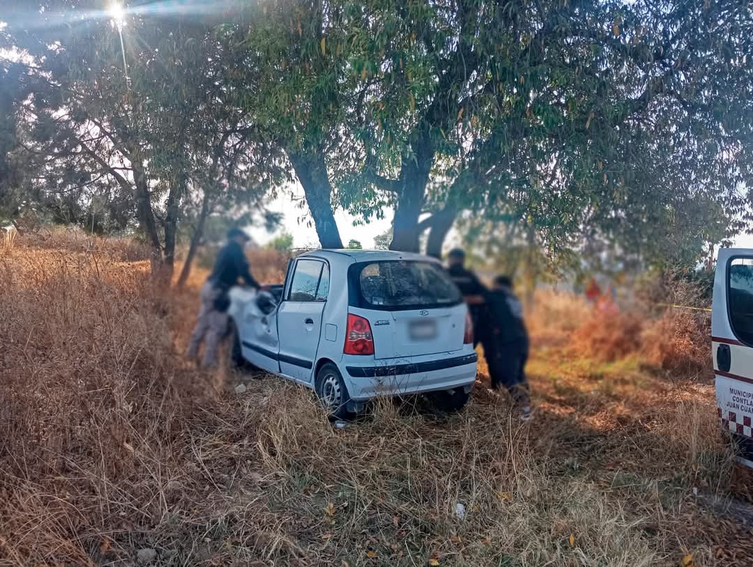 Fallece joven tras accidente vial en Contla