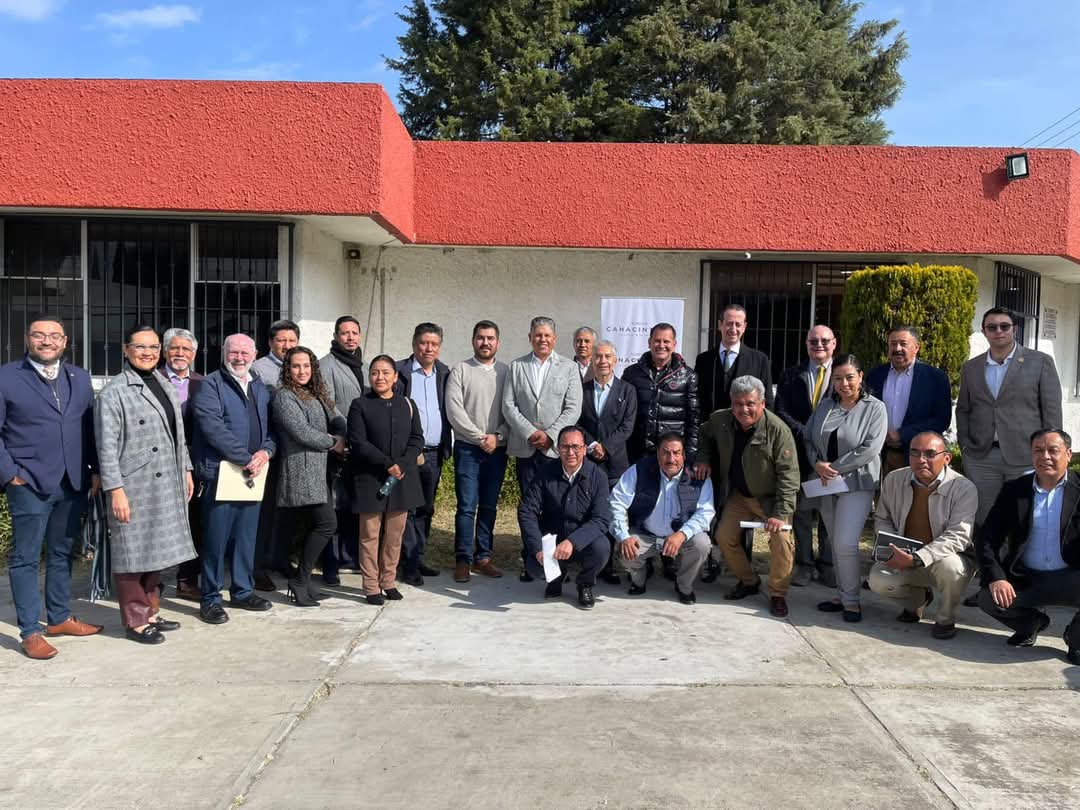 Foto: Especial Reeligen a Carlos Alberto Tamayo como presidente de Canacintra Tlaxcala