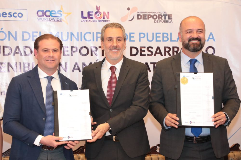 Foto: Cortesía Puebla se Une a la Red de Ciudades Deporte y Desarrollo Sostenible de la UNESCO
