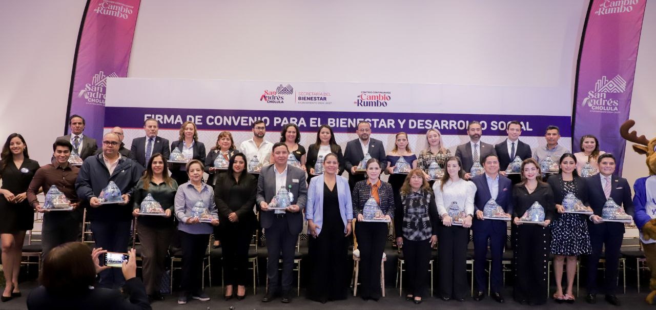 Comunicado oficial Alianza estratégica entre Gobierno de San Andrés Cholula y sector privado para el bienestar comunitario