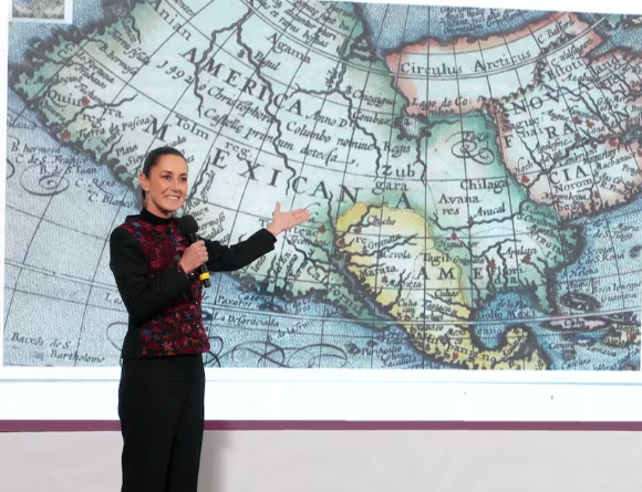 Foto: Cortesía Claudia Sheinbaum responde a decreto de Trump sobre el "Golfo de América"
