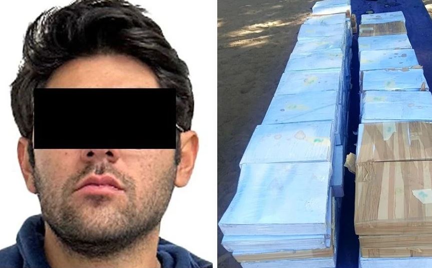 Foto: Cortesía Detienen a dos hombres en Sonora y Baja California por narcotráfico y delitos graves