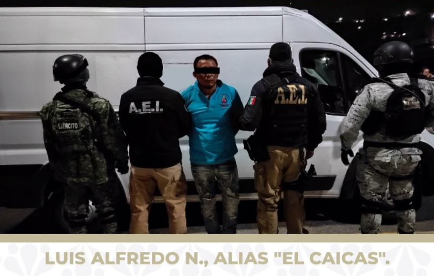 Foto: Cortesía Detienen a "El Caicas", responsable de múltiples homicidios en Chietla, Puebla