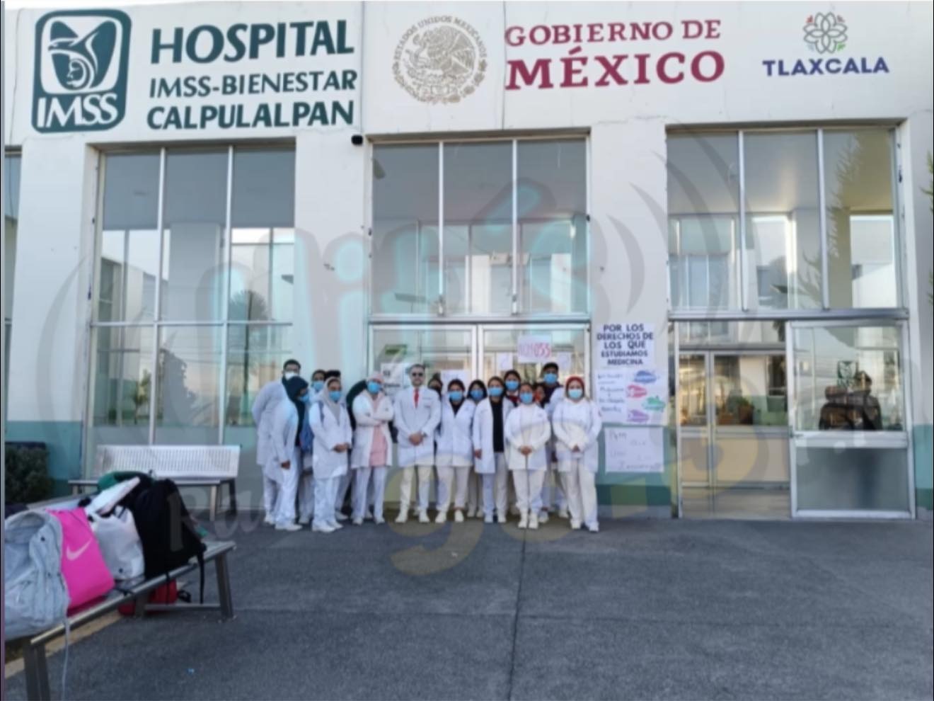 Foto: Cortesía Médicos del IMSS Bienestar en Calpulalpan exigen mejores condiciones