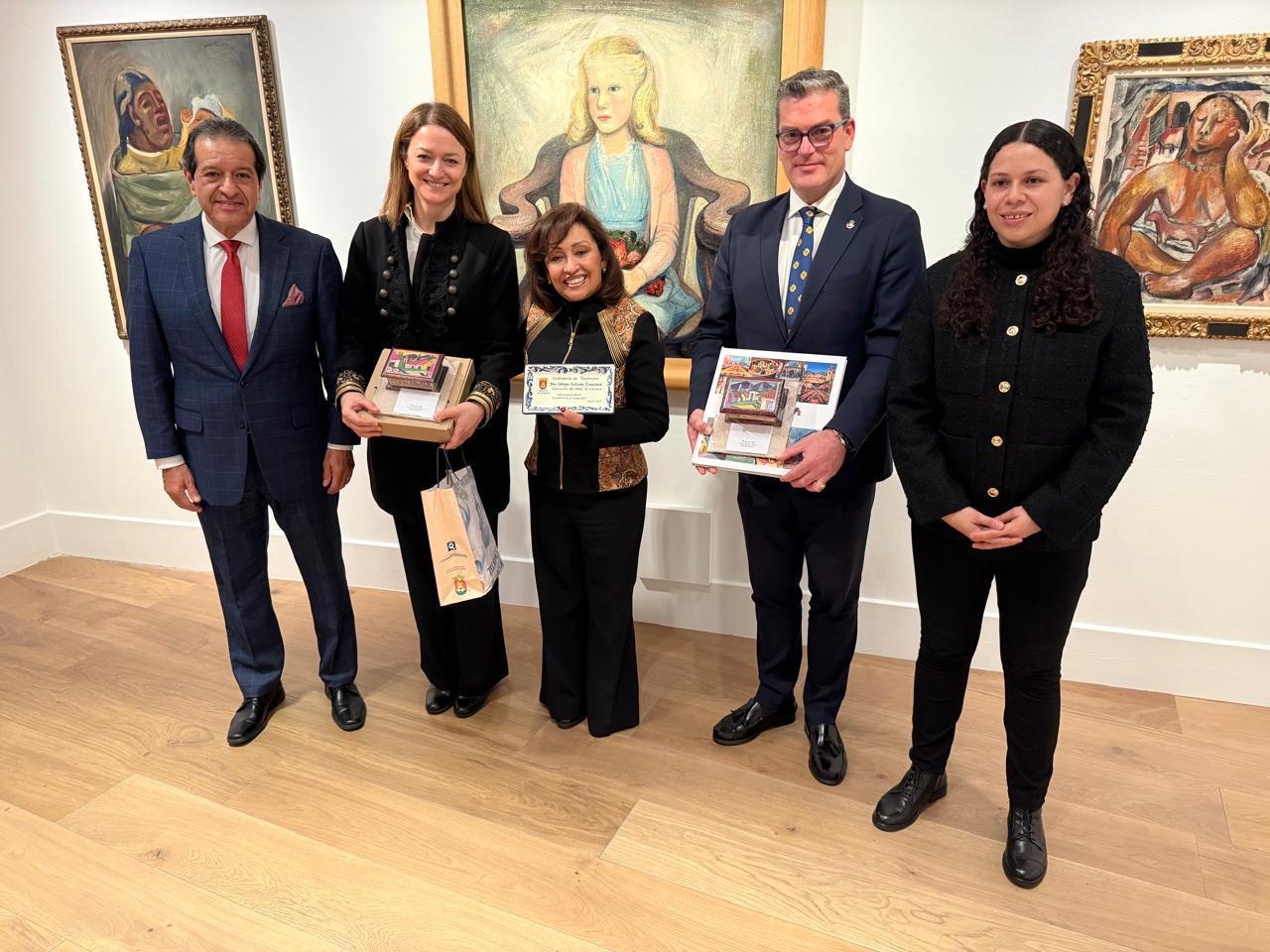 Foto: Cortesía Tlaxcala y Talavera de la Reina refuerzan lazos para impulsar la talavera