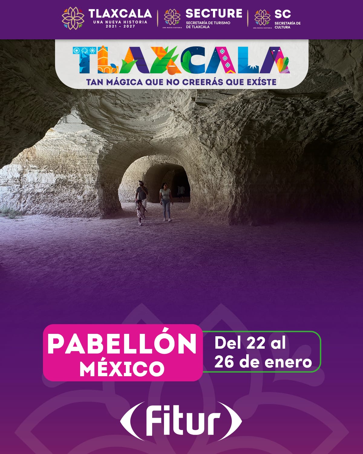 Tlaxcala brilla en FITUR 2025: Presenta su riqueza cultural al mundo