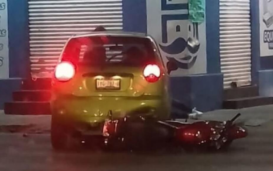 Foto: Cortesía Motociclista pierde la vida tras ser arrollado por auto en Puebla