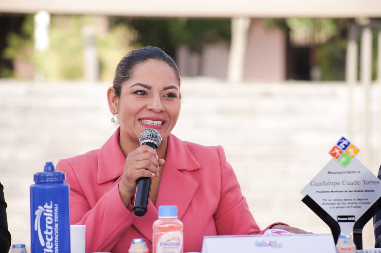 Comunicado oficial “Invita Lupita Cuautle a correr en el “Medio Maratón de San Andrés Cholula Equinoccio 2025”