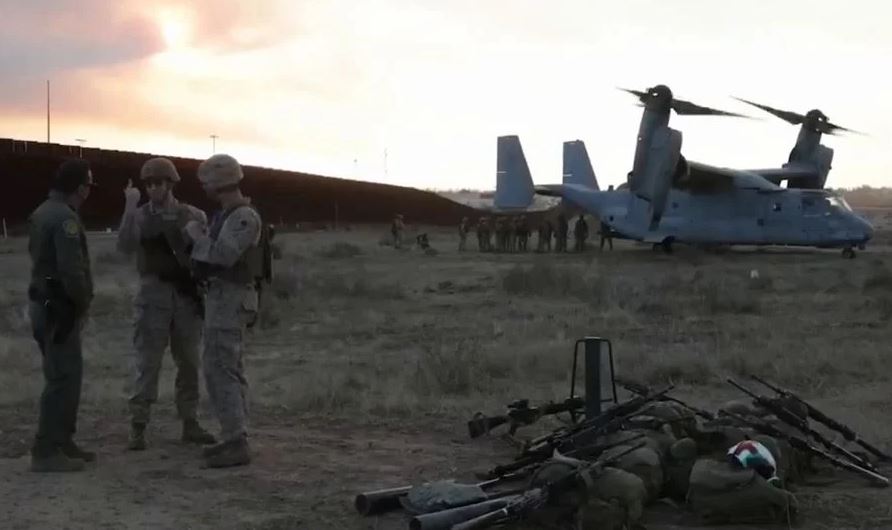 Foto: Cortesía Trump despliega marines en la frontera y refuerza deportaciones masivas