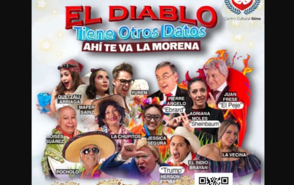 Foto: Cortesía Obra de teatro con Sheinbaum y AMLO causa polémica, ¿debería investigarse?