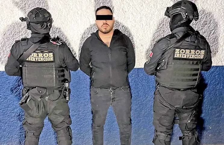 Foto: Cortesía Capturan a "El Galleta" en Iztapalapa con narcóticos y armas, vinculado a La Familia Michoacana