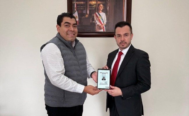 Foto: Cortesía Coordinador de gabinete de Alejandro Armenta se afilia a Morena