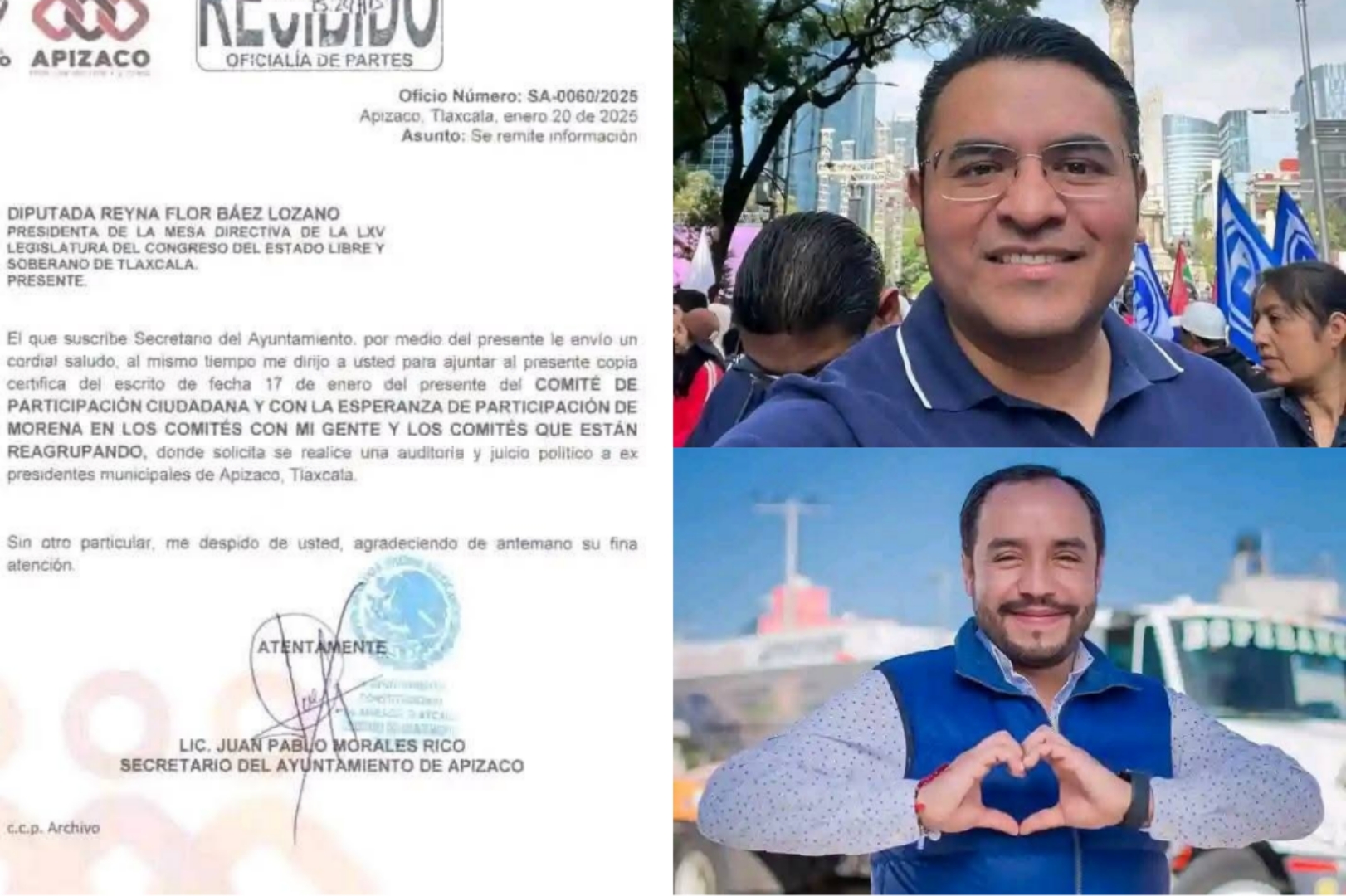 Piden auditoria y juicio político contra ex alcaldes en Apizaco 