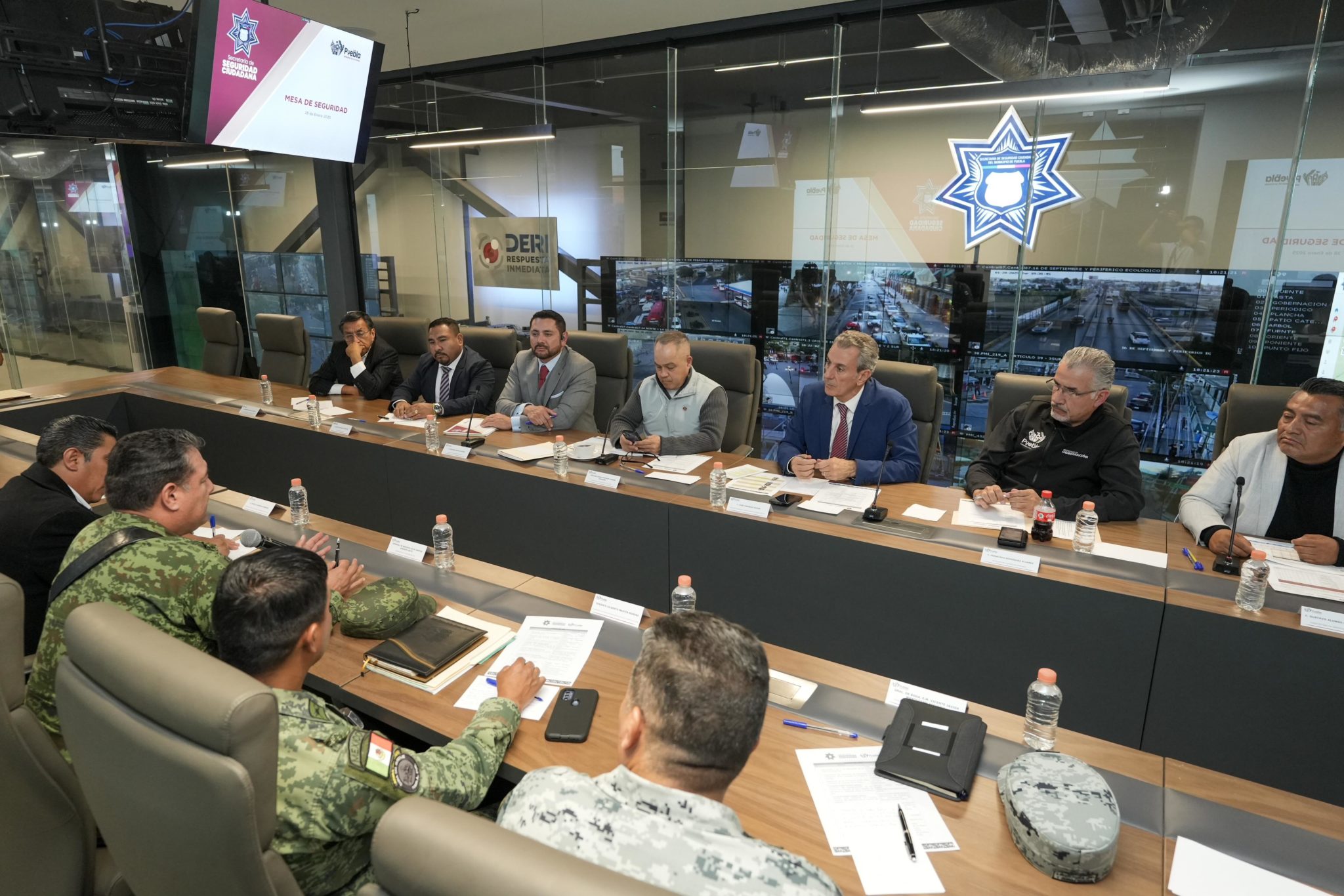 Foto: Cortesía Autoridades refuerzan estrategia de seguridad en Puebla