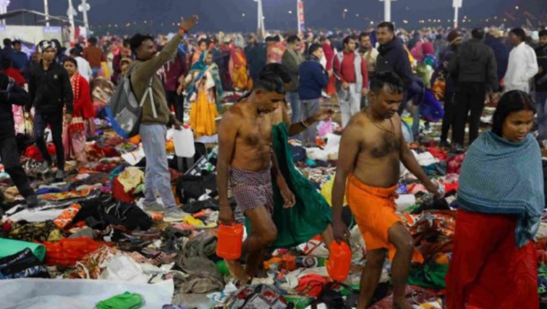 Foto: Cortesía Tragedia en India: estampida en Maha Kumbh Mela deja decenas de muertos