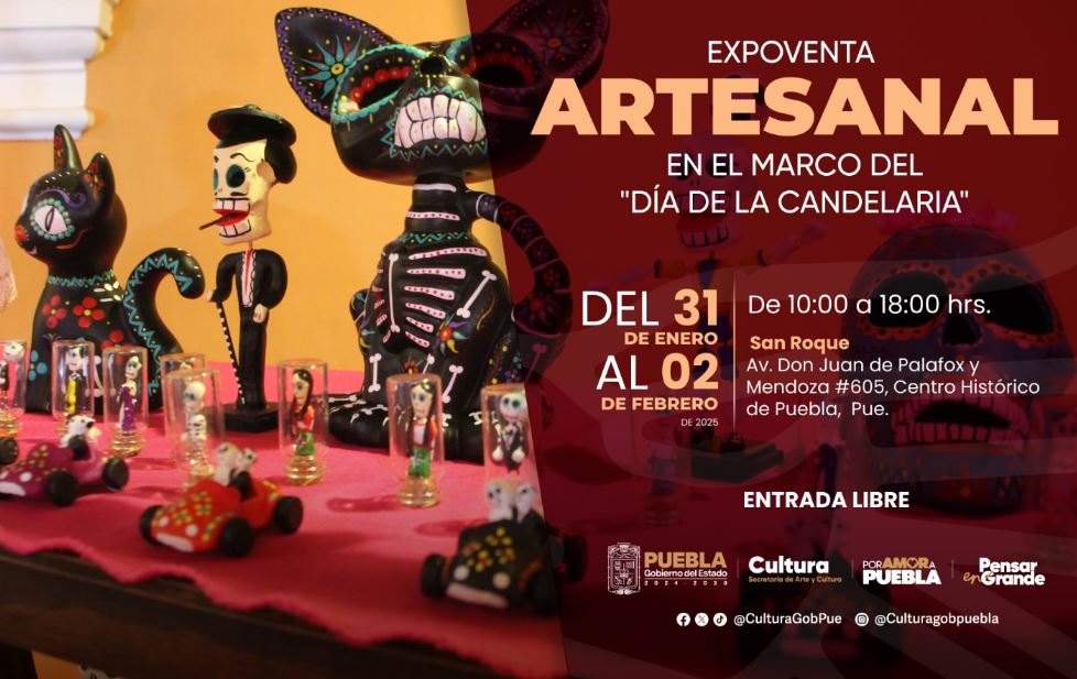 Foto: Cortesía ¡No te pierdas la Expoventa Artesanal por el Día de la Candelaria!
