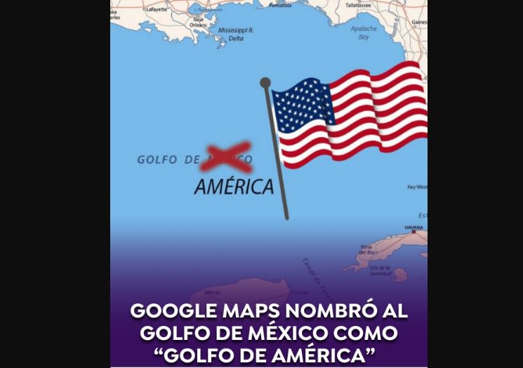 Foto: Cortesía Claudia Sheinbaum enviará carta a Google por renombrar el Golfo de México