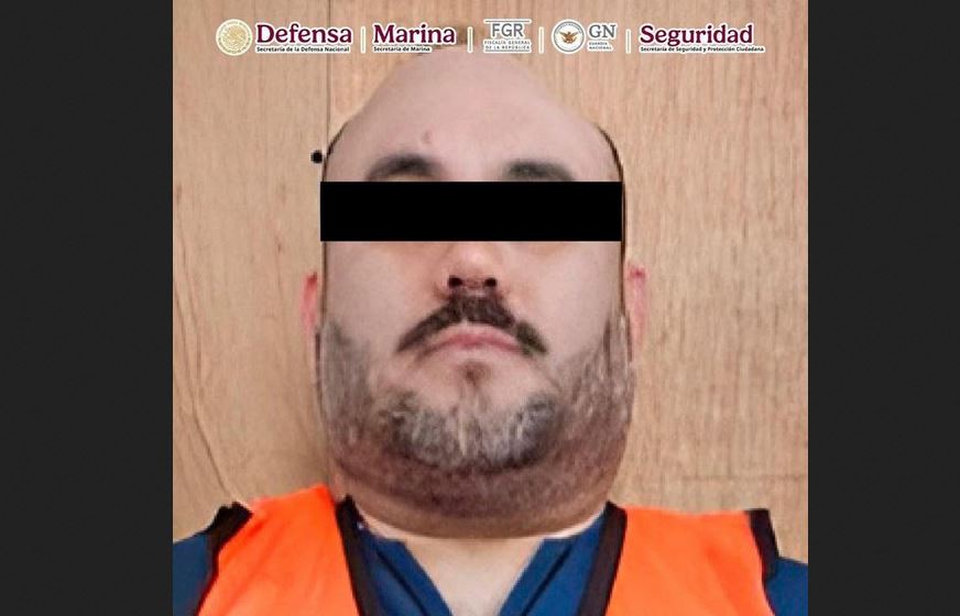 Foto: Cortesía Detenido operador de laboratorios de fentanilo en Ciudad de México