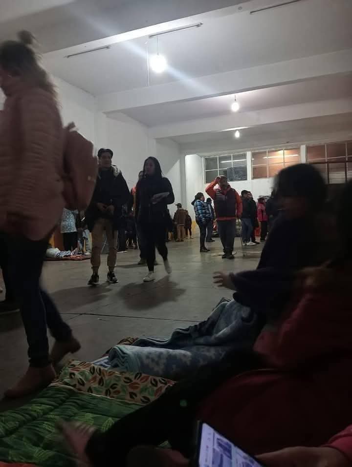 DIF Chiautempan se aprovecha de damnificados de explosión en "El Llanito"