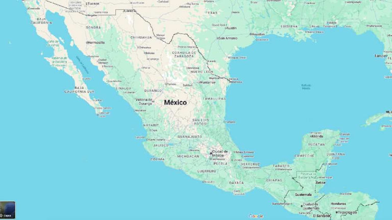 Foto: Cortesía México exige a Google restituir el nombre "Golfo de México" en sus mapas