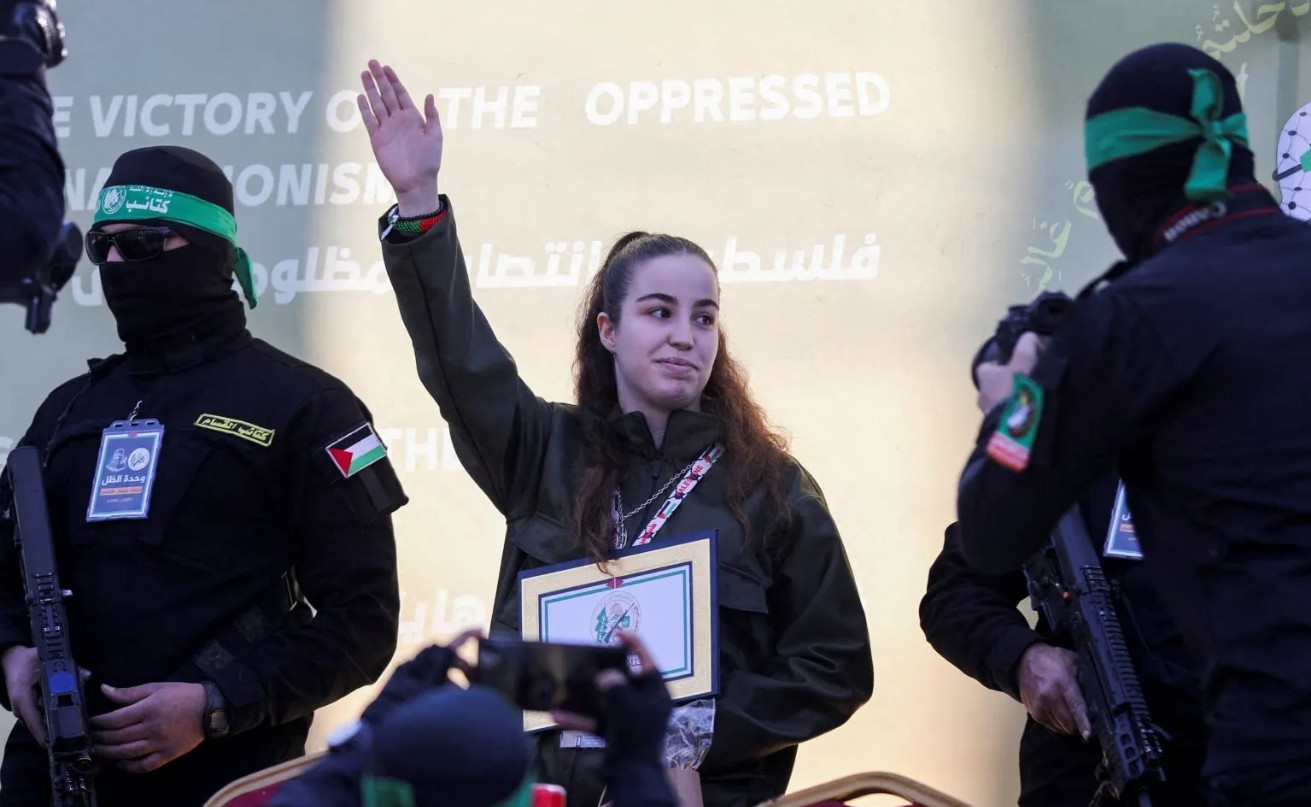 Foto: Cortesía Hamás libera rehenes en Gaza mientras Israel se prepara para excarcelaciones