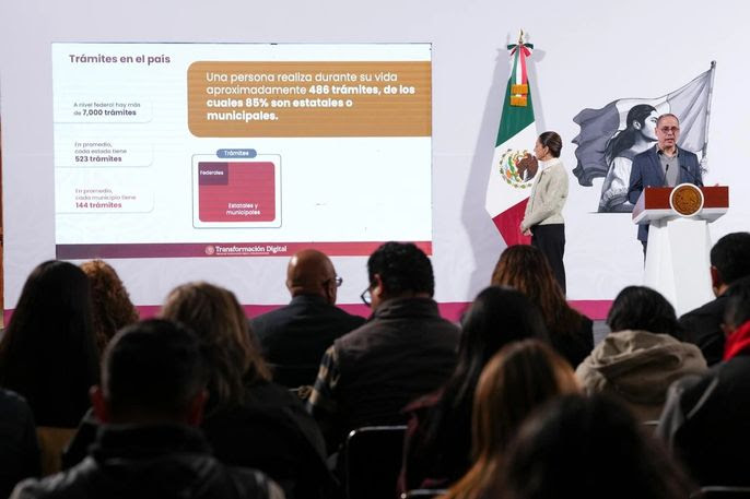 Foto: Cortesía Claudia Sheinbaum anuncia ley para eliminar trámites burocráticos y corrupción