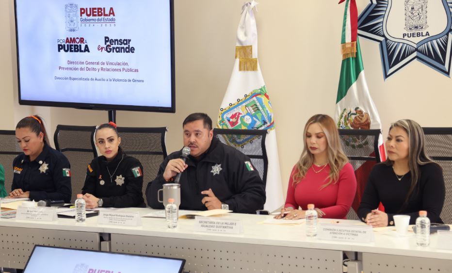 Foto: Cortesía Gobierno de Puebla refuerza acciones contra la violencia hacia mujeres