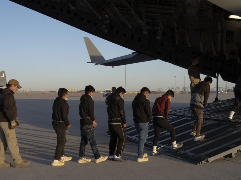 Foto: Cortesía México detecta dos casos de violaciones a derechos humanos en vuelos de deportación desde EE.UU.
