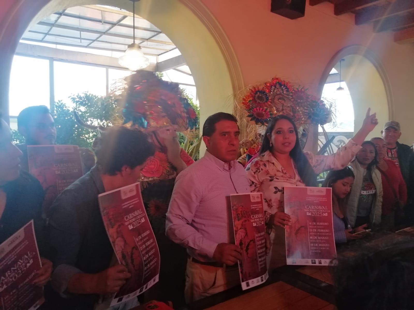 Por: Cortesía Lula Pineda Tonantizin Fernández presenta cartelera “Carnaval 2025 de San Pedro Cholula”