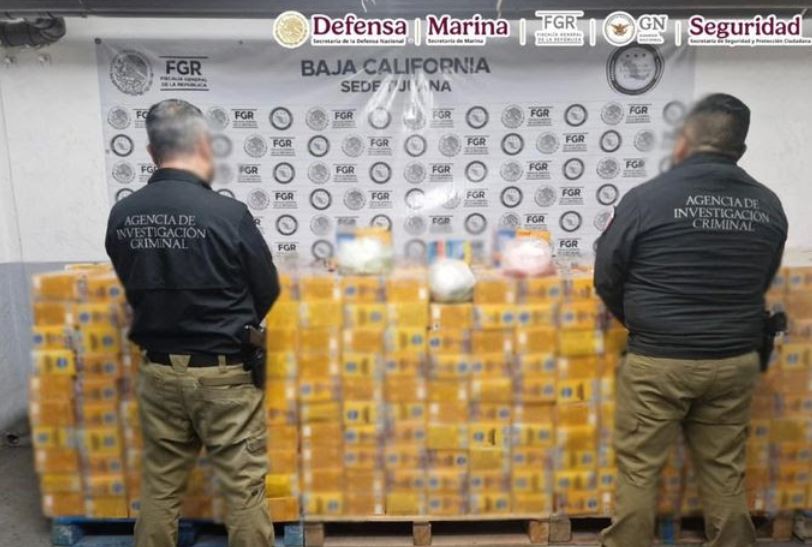 Foto: Cortesía Detienen a traficantes de fentanilo y heroína en Sonora y Baja California