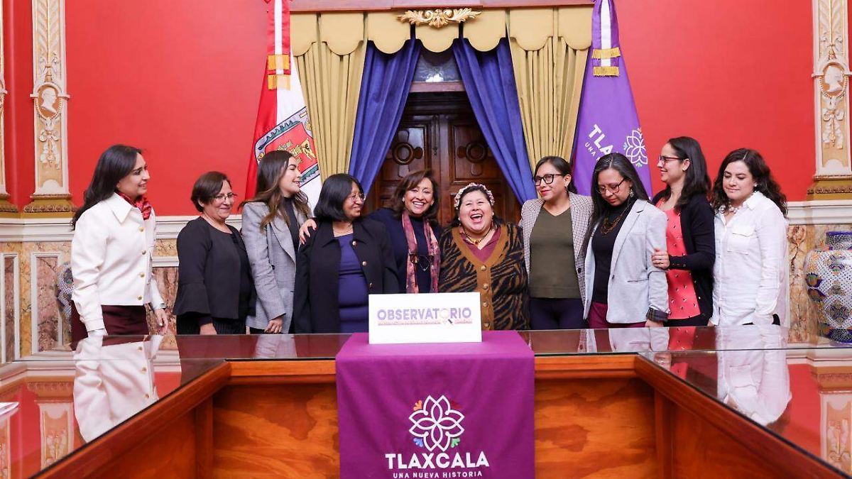 Foto: Cortesía Lorena Cuéllar Cisneros impulsa el Observatorio en Perspectiva de Género Feminista en Tlaxcala