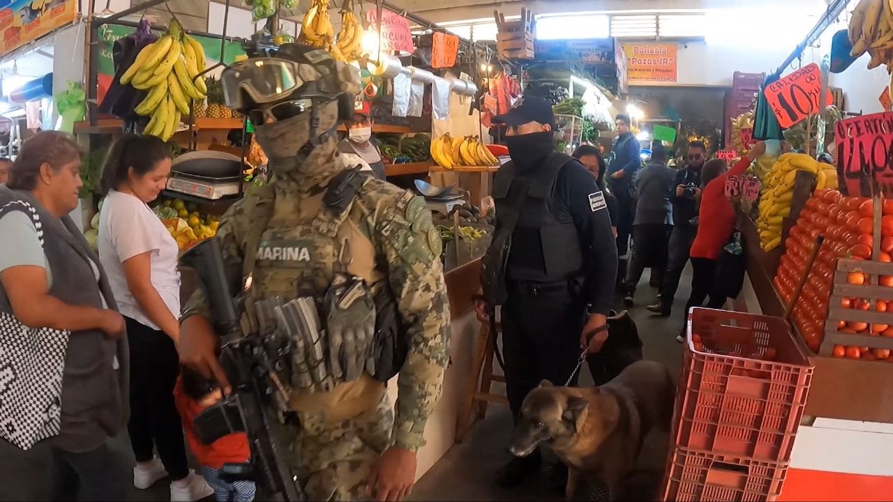 Foto: Cortesía Operativo Intermunicipal en Apizaco refuerza la seguridad con Marina y Policía