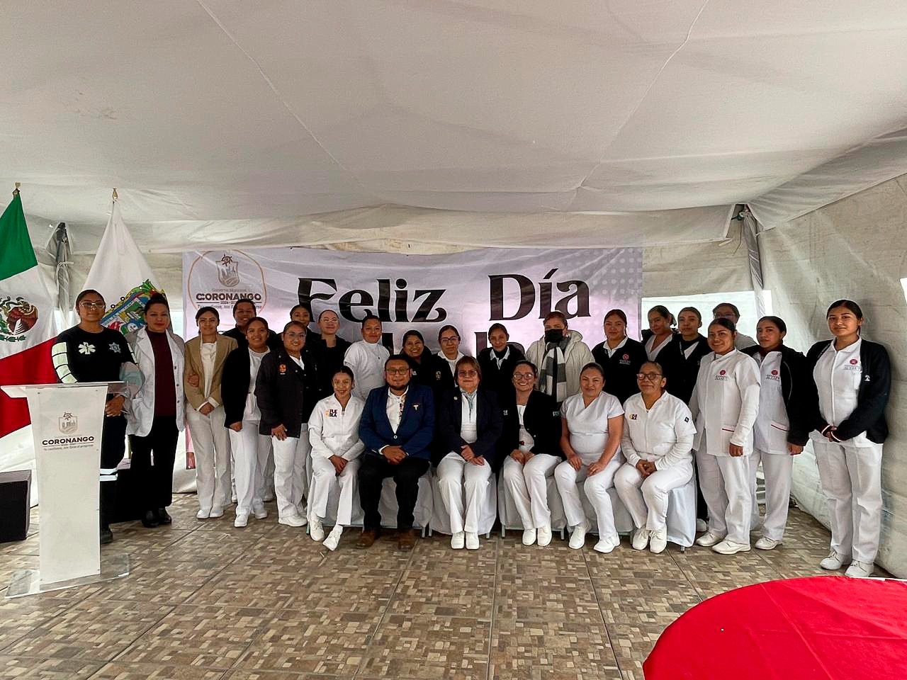 Comunicado oficial Reconoce Armando Aguirre a las enfermeras y enfermeros de Coronango