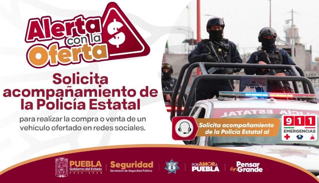Foto: Cortesía "Alerta con la Oferta": Compra vehículos de forma segura en Puebla