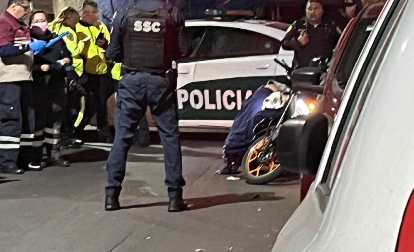 Foto: Cortesía Ejecutan a motociclista en CDMX durante un intento de robo, autoridades investigan