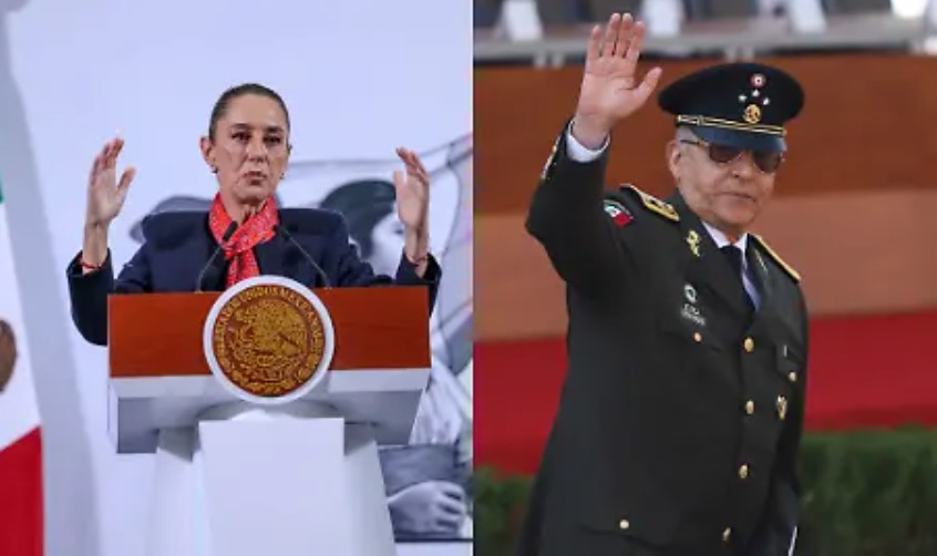 Foto: Cortesía Sheinbaum defiende liberación de Cienfuegos y cuestiona la falta de pruebas de la DEA