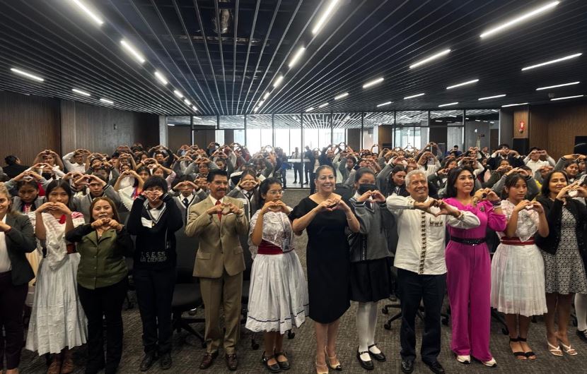 Foto: Cortesía Olimpiada Femenil Indígena Juvenil: ¡Fomentando la ciencia y sostenibilidad!