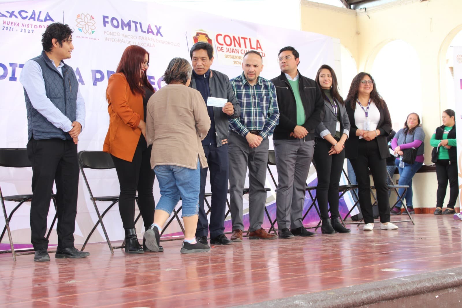 Foto: Cortesía Gobierno de Tlaxcala apoya a 19 emprendedores de Contla con inversión de 95 mil pesos