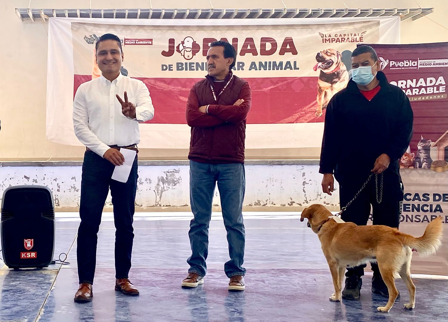 Foto: Cortesía Ayuntamiento de Puebla realiza Jornada de Protección Animal en La Guadalupana