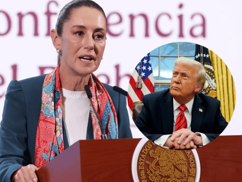 Foto: Cortesía Sheinbaum responde a Trump sobre aranceles al acero y aluminio