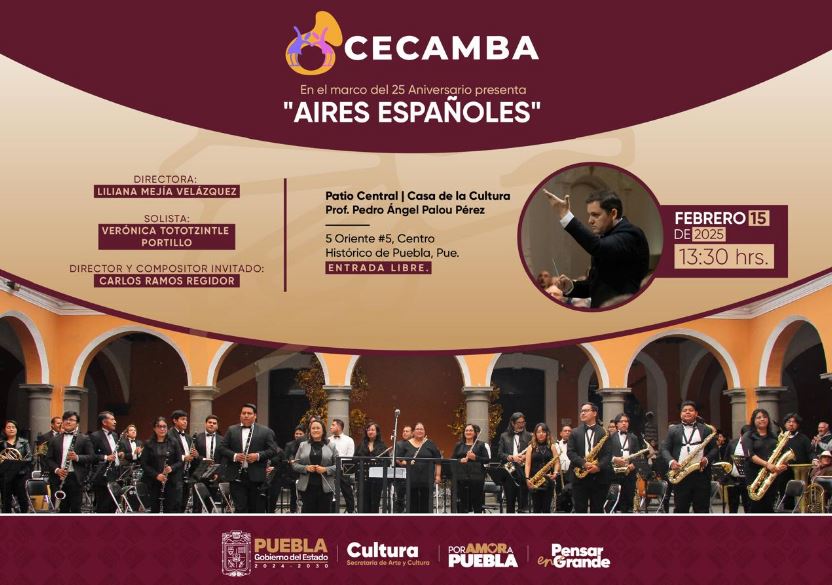 Foto: Cortesía Carlos Ramos Regidor estrenará obra en Puebla con la Banda Sinfónica