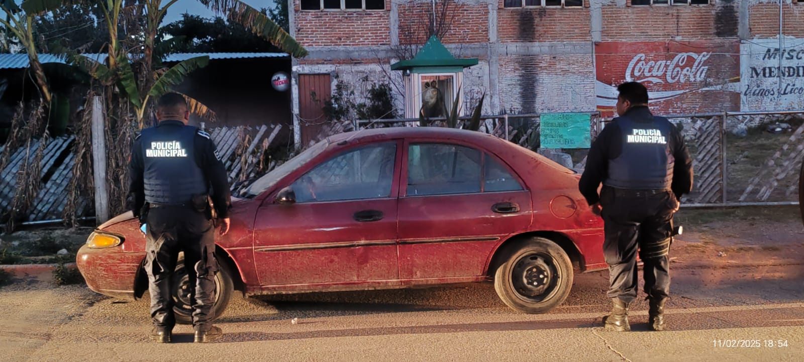 Comunicado oficial Recuperan vehículo con reporte de robo en Cuautlancingo