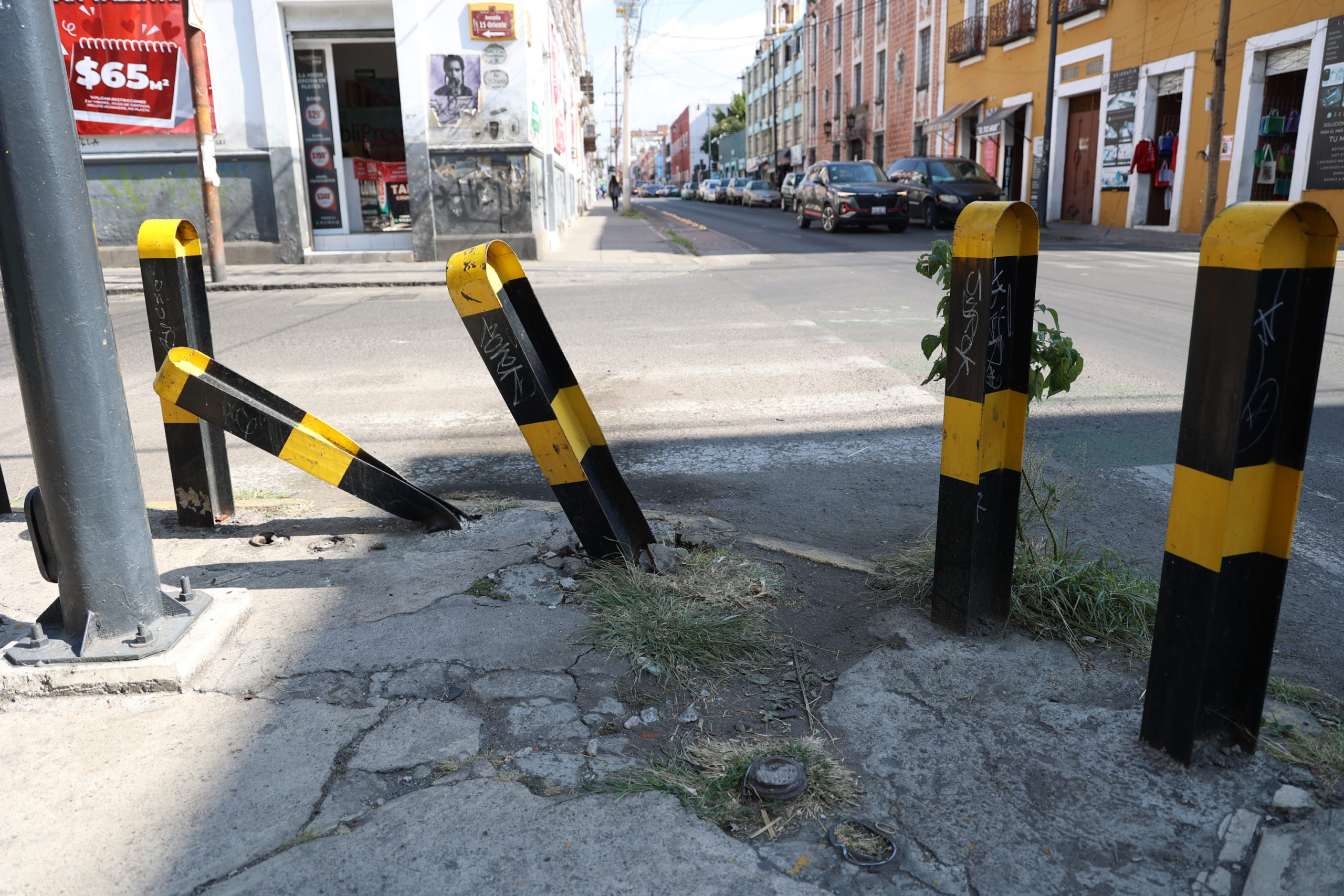Foto: Cortesía Puebla retirará objetos peligrosos de la vía pública para mejorar la seguridad y el turismo