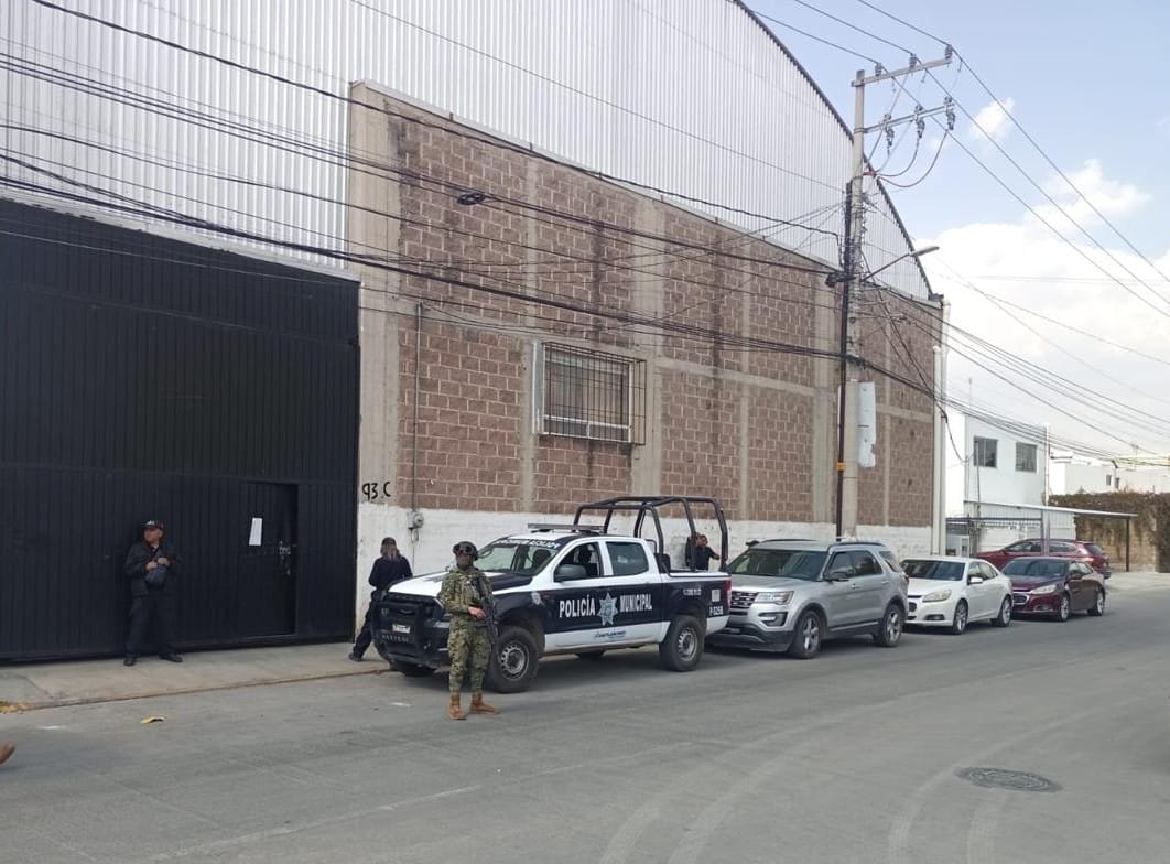 SSCyPC de Cuautlancingo en conjunto con la FGE asegura inmueble en Sanctorum 