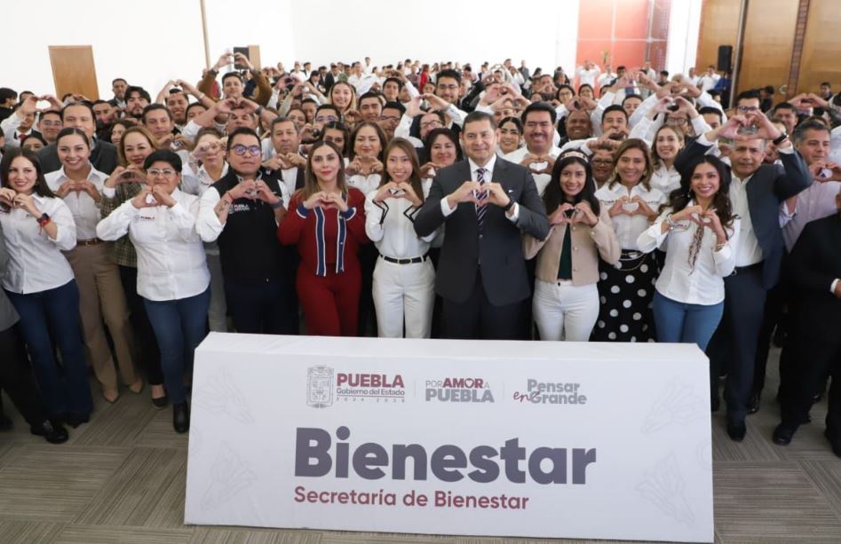Foto: Cortesía Gobierno de Puebla impulsa el Programa de Obra Comunitaria