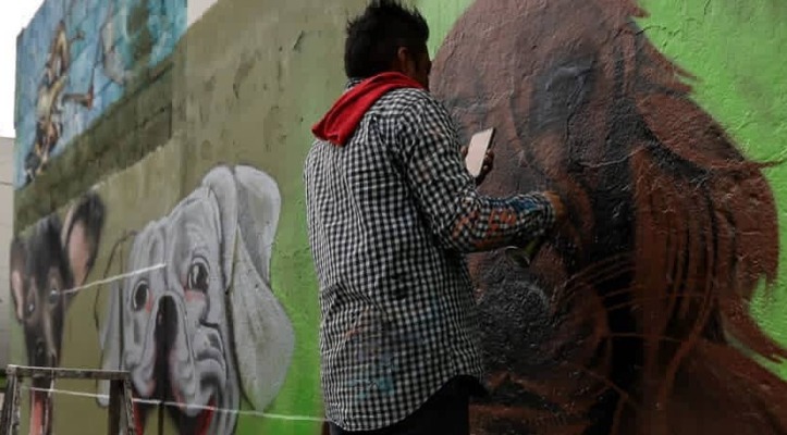 Foto: Cortesía Convocan a grafiteros de Puebla para programa estatal "Pinta tu Ciudad"