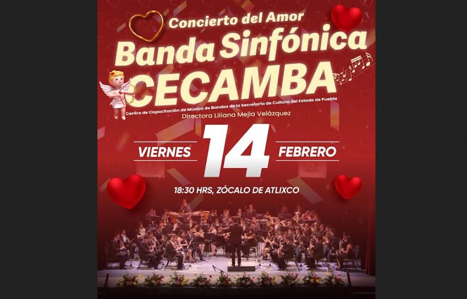Foto: Cortesía Atlixco celebra San Valentín con música y romance en vivo