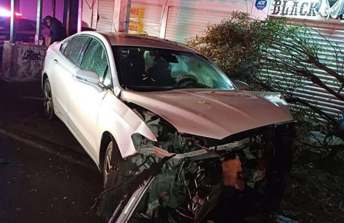 Foto: Cortesía Aparatoso accidente en el centro de Toluca